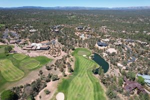 Rim 18th Aerial Fairway